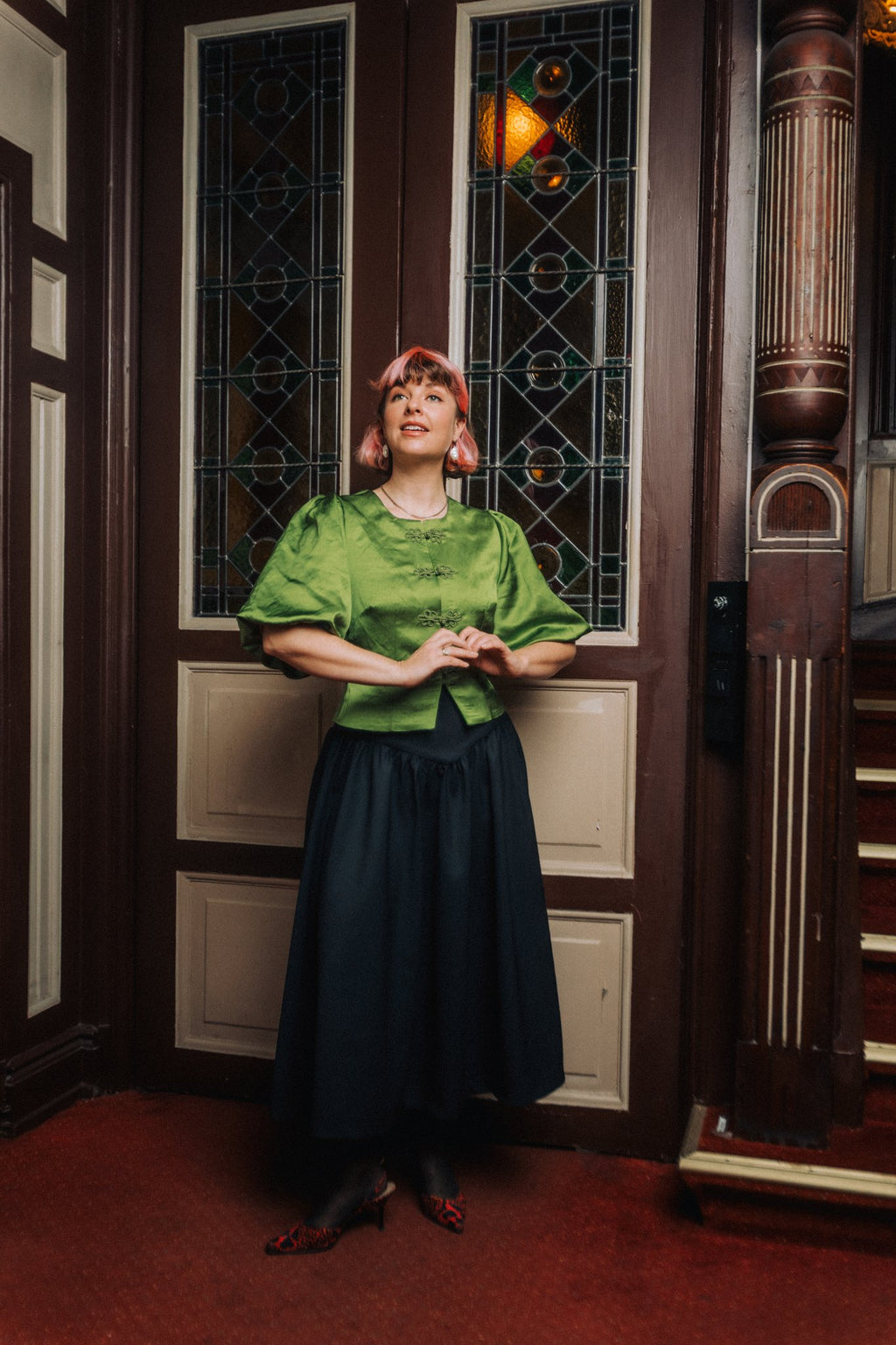 Victoria viskose - Matcha