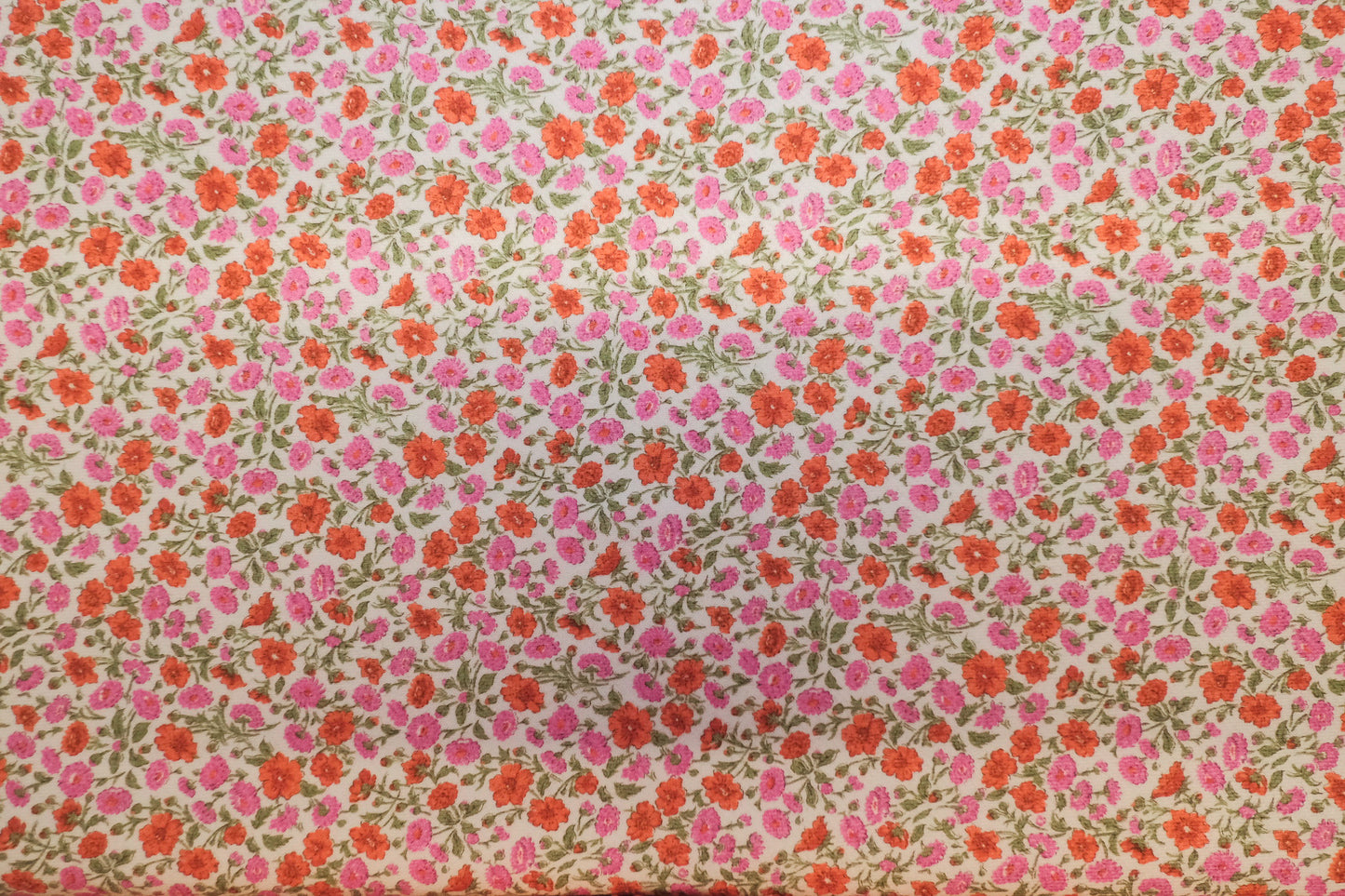 Liberty Fabrics Freyja Daisy rød