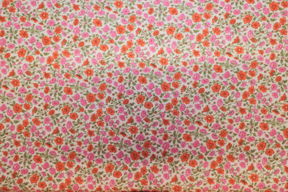 Liberty Fabrics Freyja Daisy rød