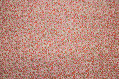 Liberty Fabrics Freyja Daisy rød