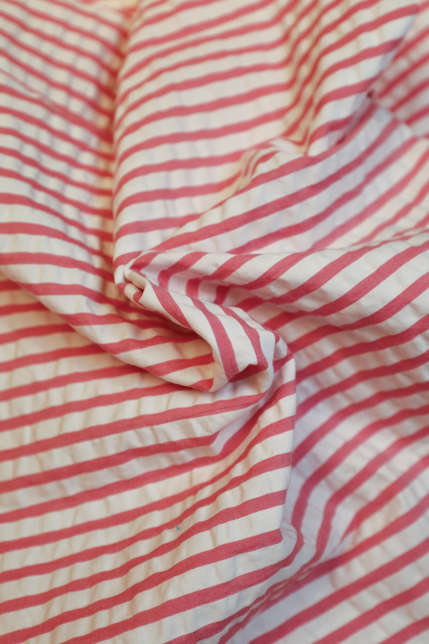 Fryd mønster + byTiMo Pink stripe Seersucker