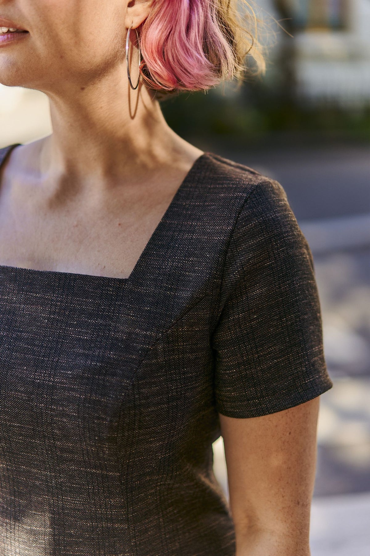 Dressing med ermer