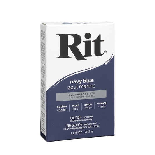 Rit Powder Dye Tekstilfarge 31,9g - Navy Blue