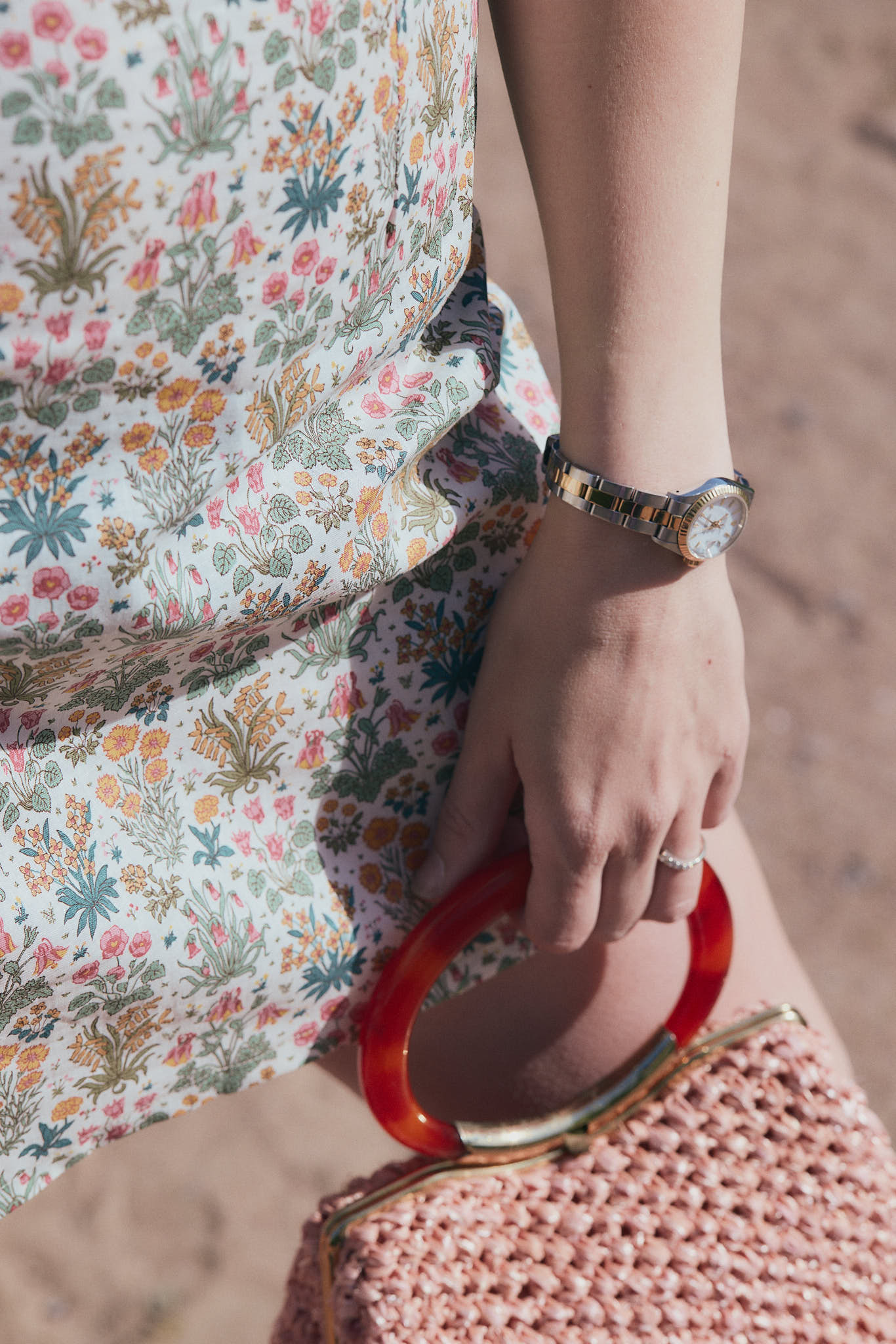 Liberty Fabrics - Colombe Study Grønn Lin