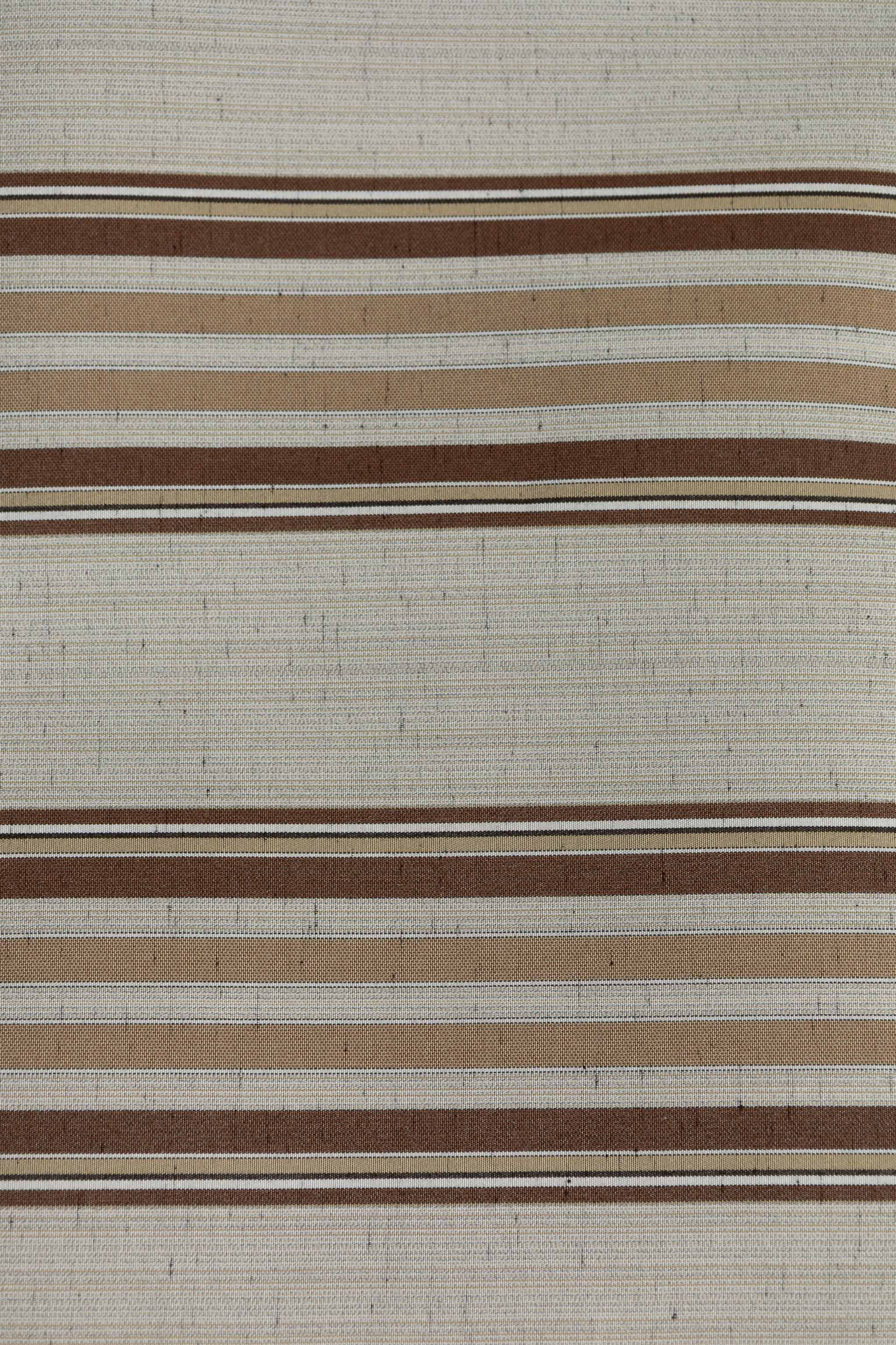 Utendørsstoff vannavv. - Spettet m/brune striper