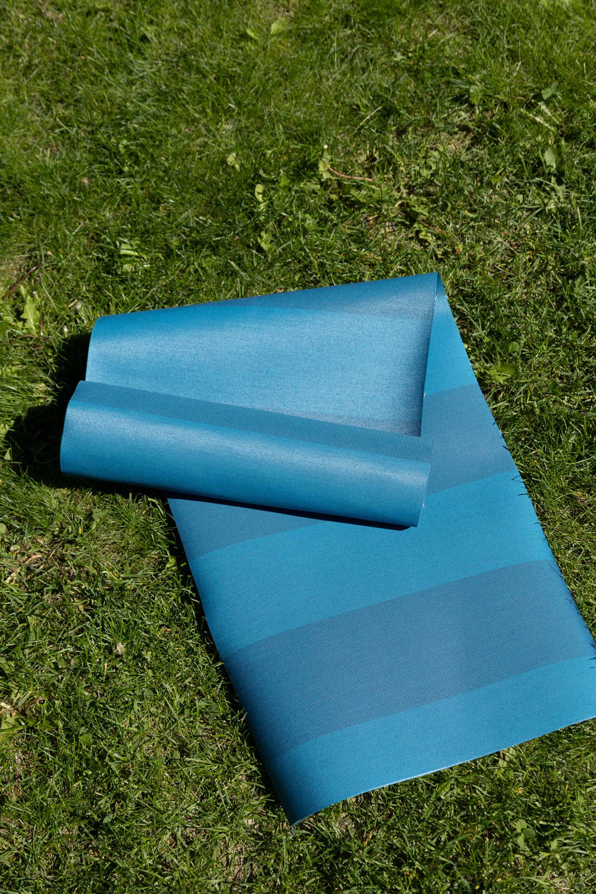 Utendørsstoff vannavv. - Blå striper