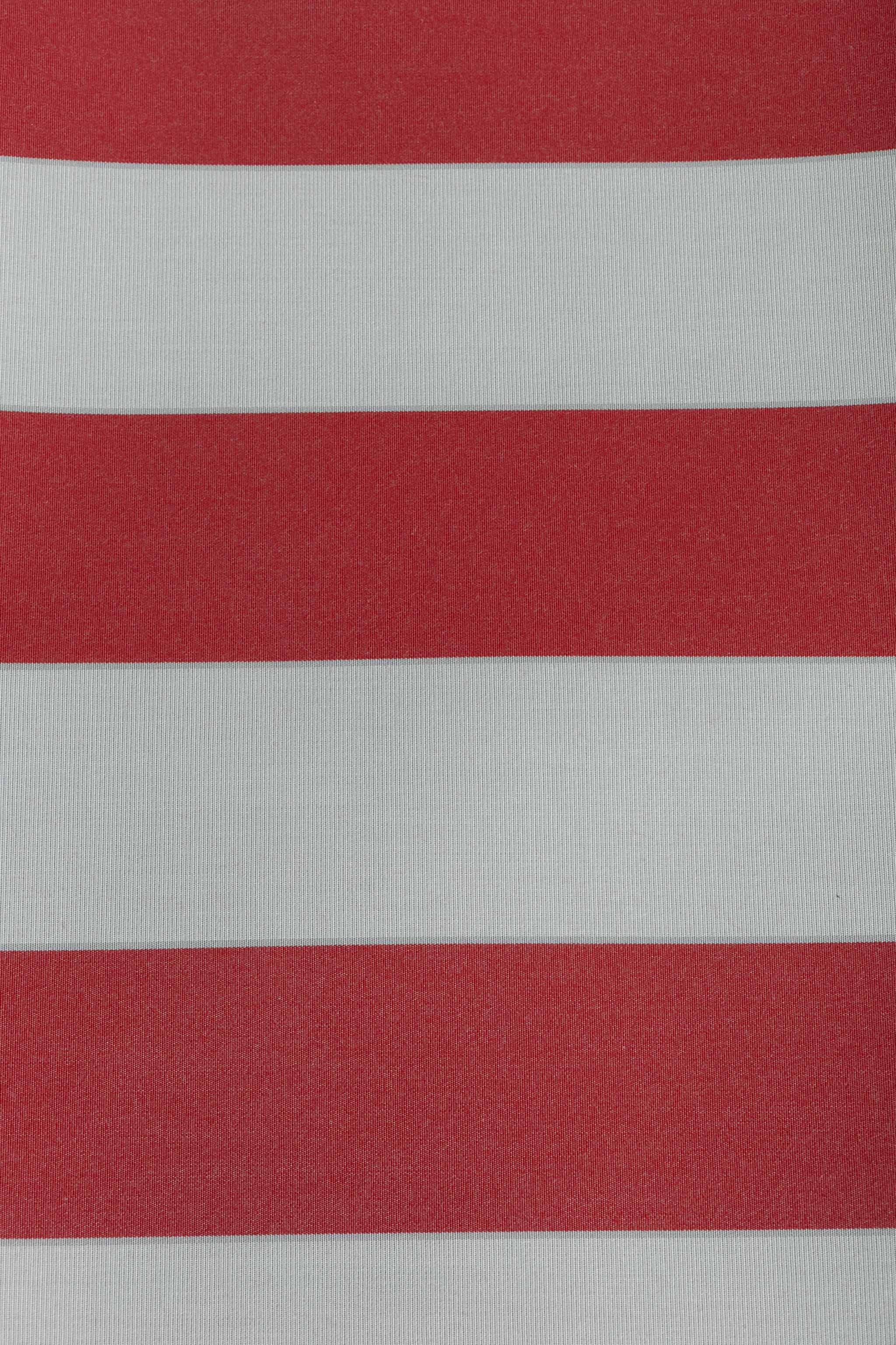 Utendørsstoff vannavv - Hvit og rød