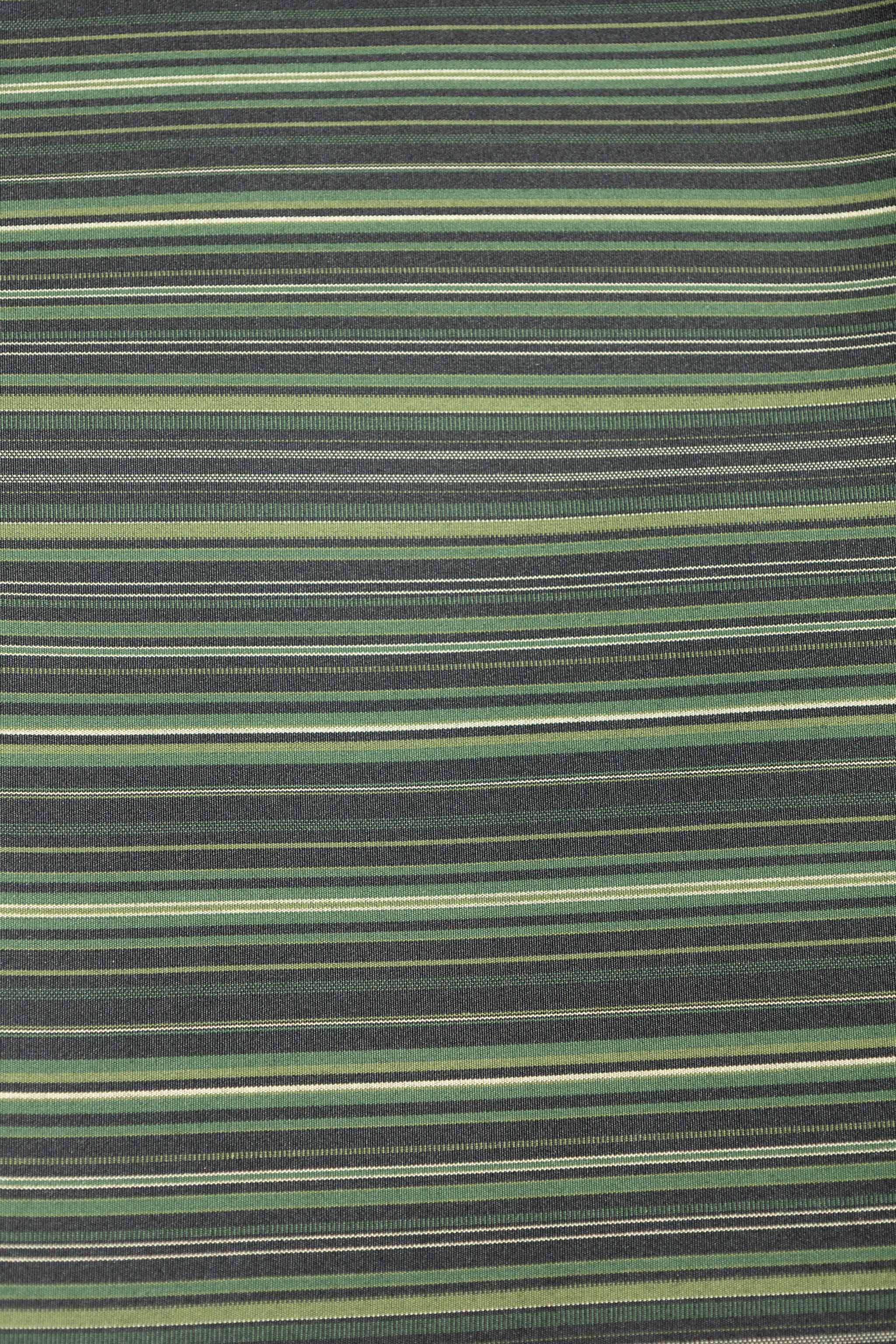 Utendørsstoff vannavv. - Grønn m/striper