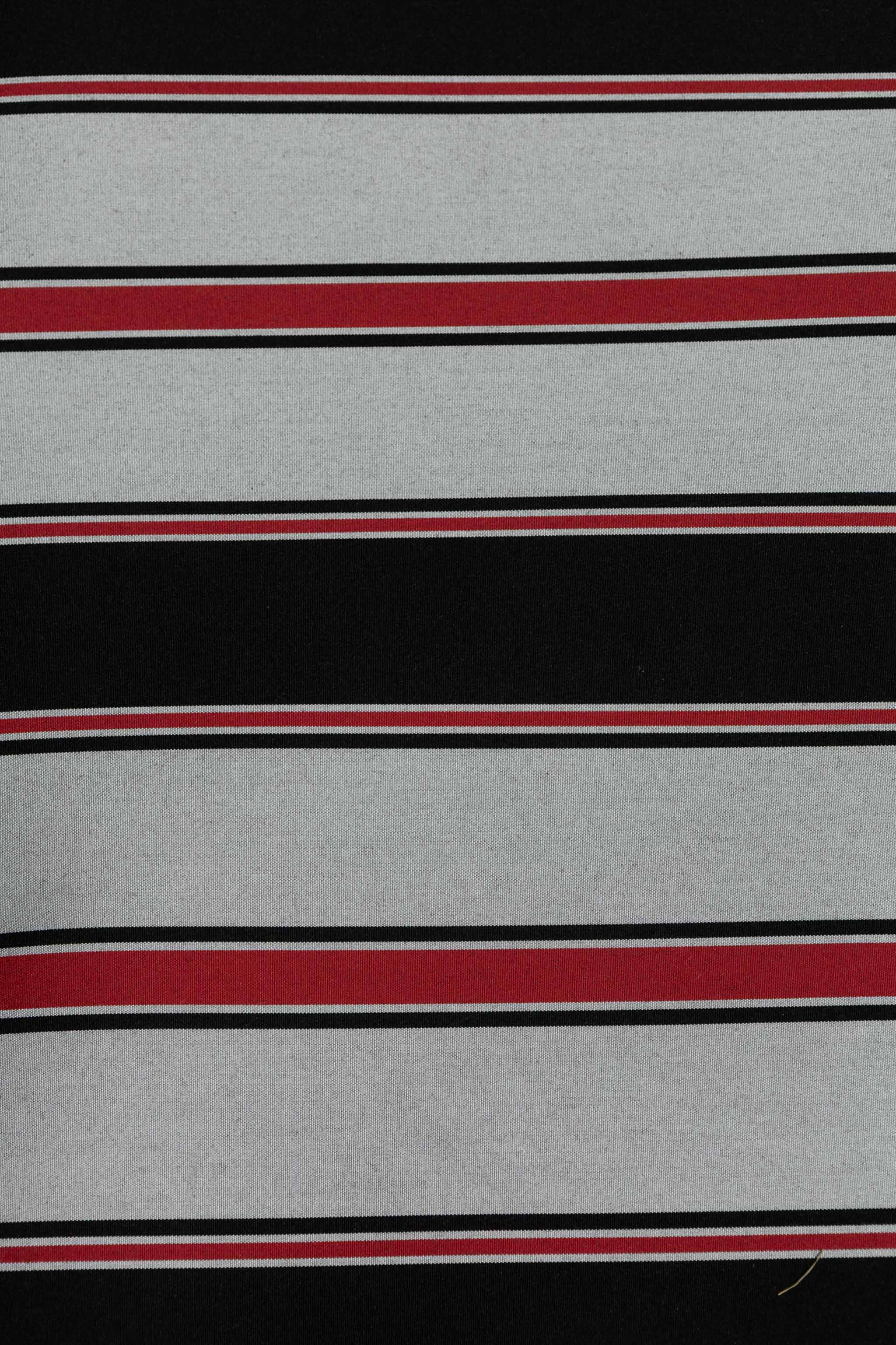 Utendørsstoff vannavv. - Hvit, rød og sort