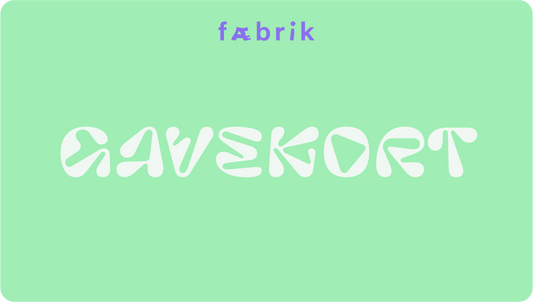 FÆBRIK GAVEKORT