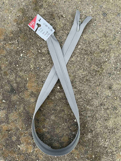 Glidelås skjult 55cm - Grå