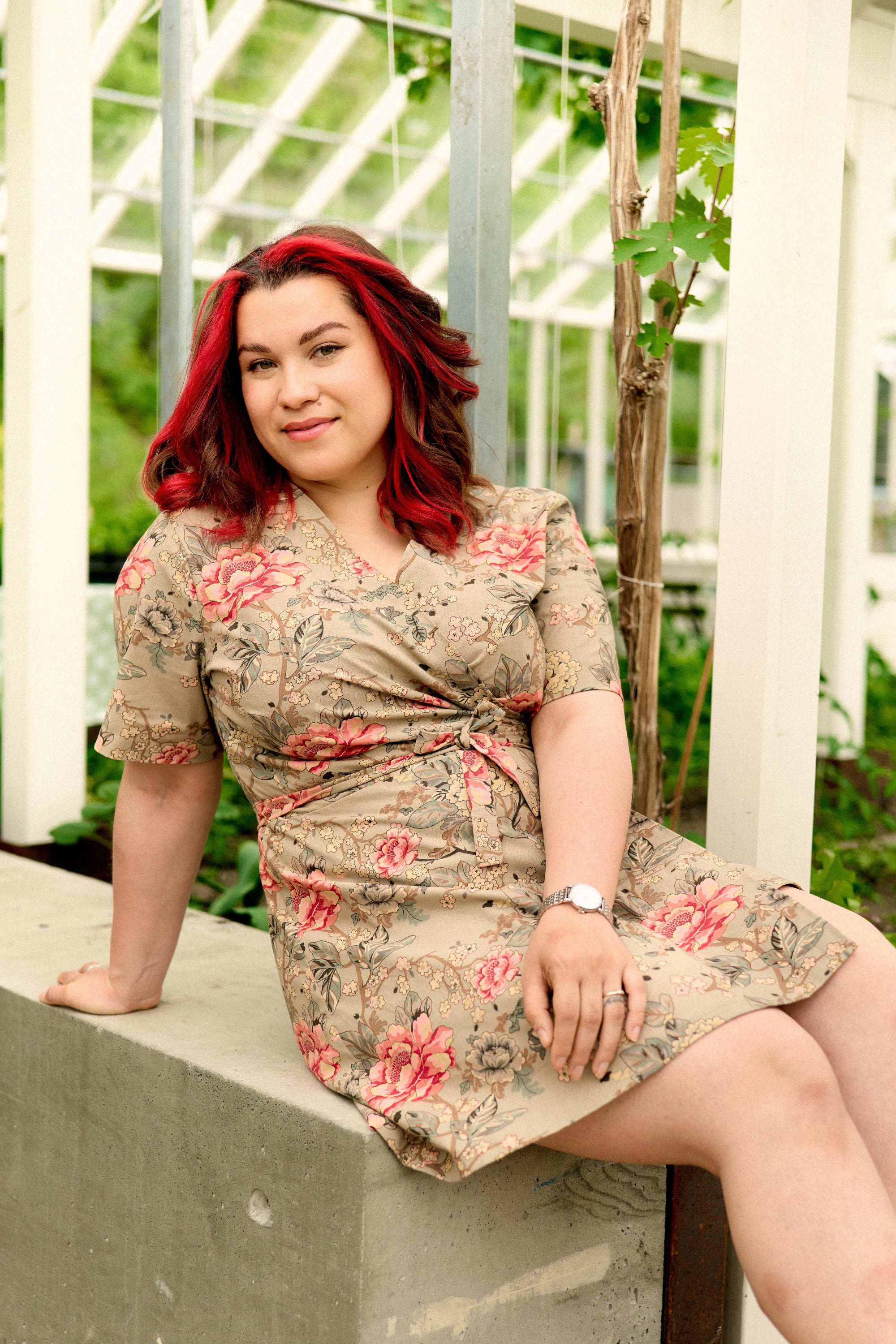 Omslagskjolen - Fysisk mønster