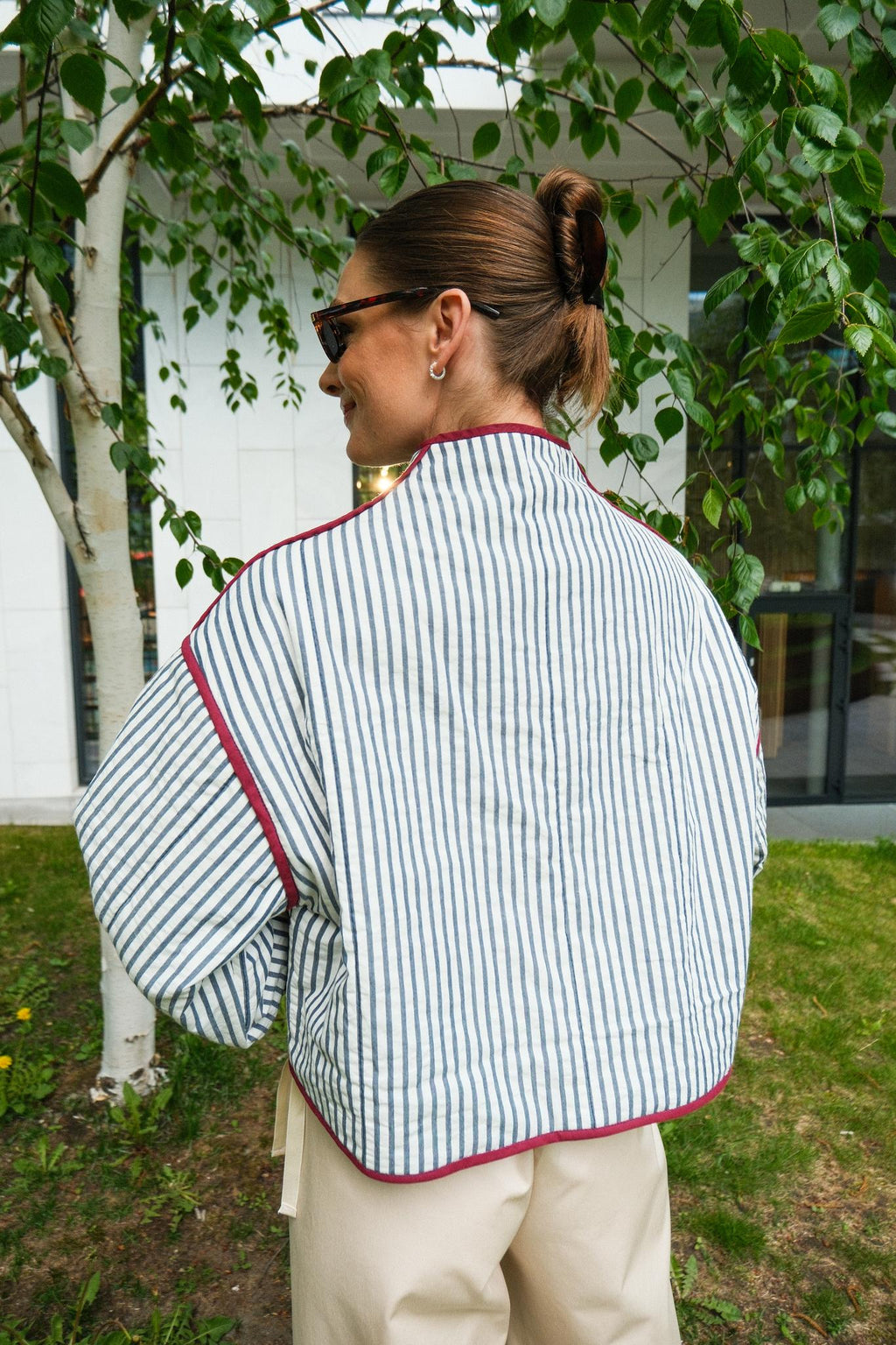 Amélie Sypakke - ByTiMo Blue Stripes