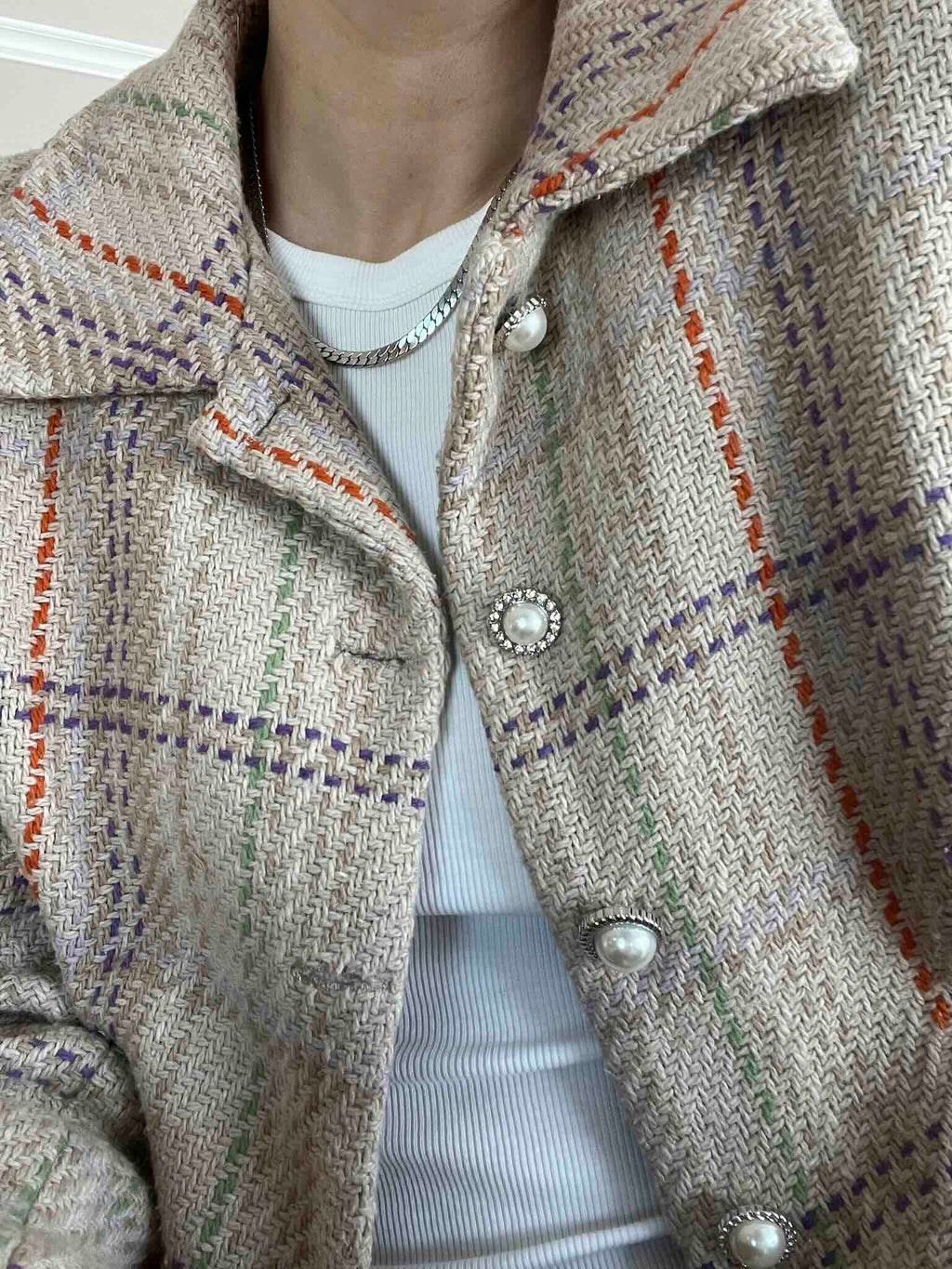 Gigi Button - Bright Green