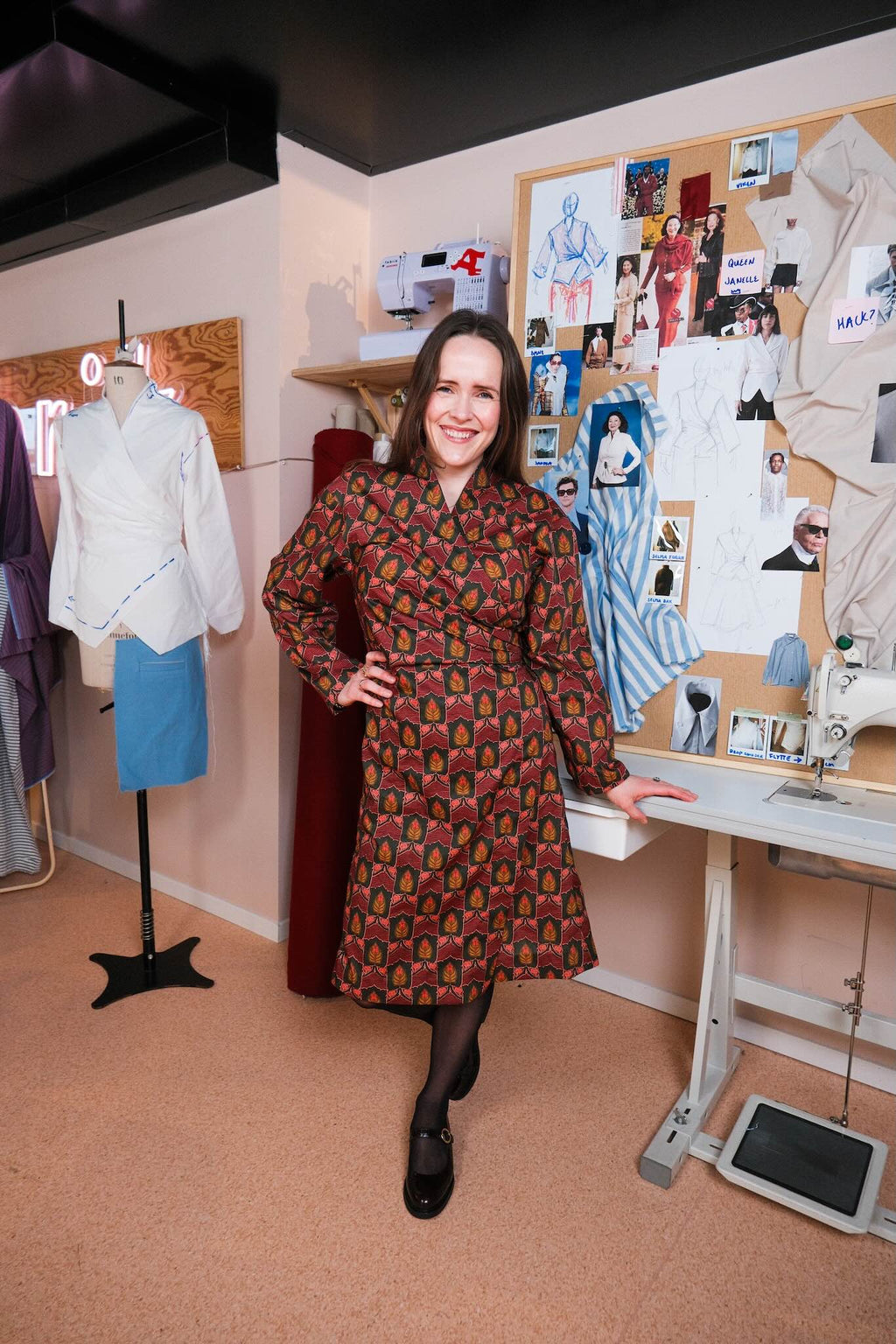 Liberty Fabrics Foubert's place rød