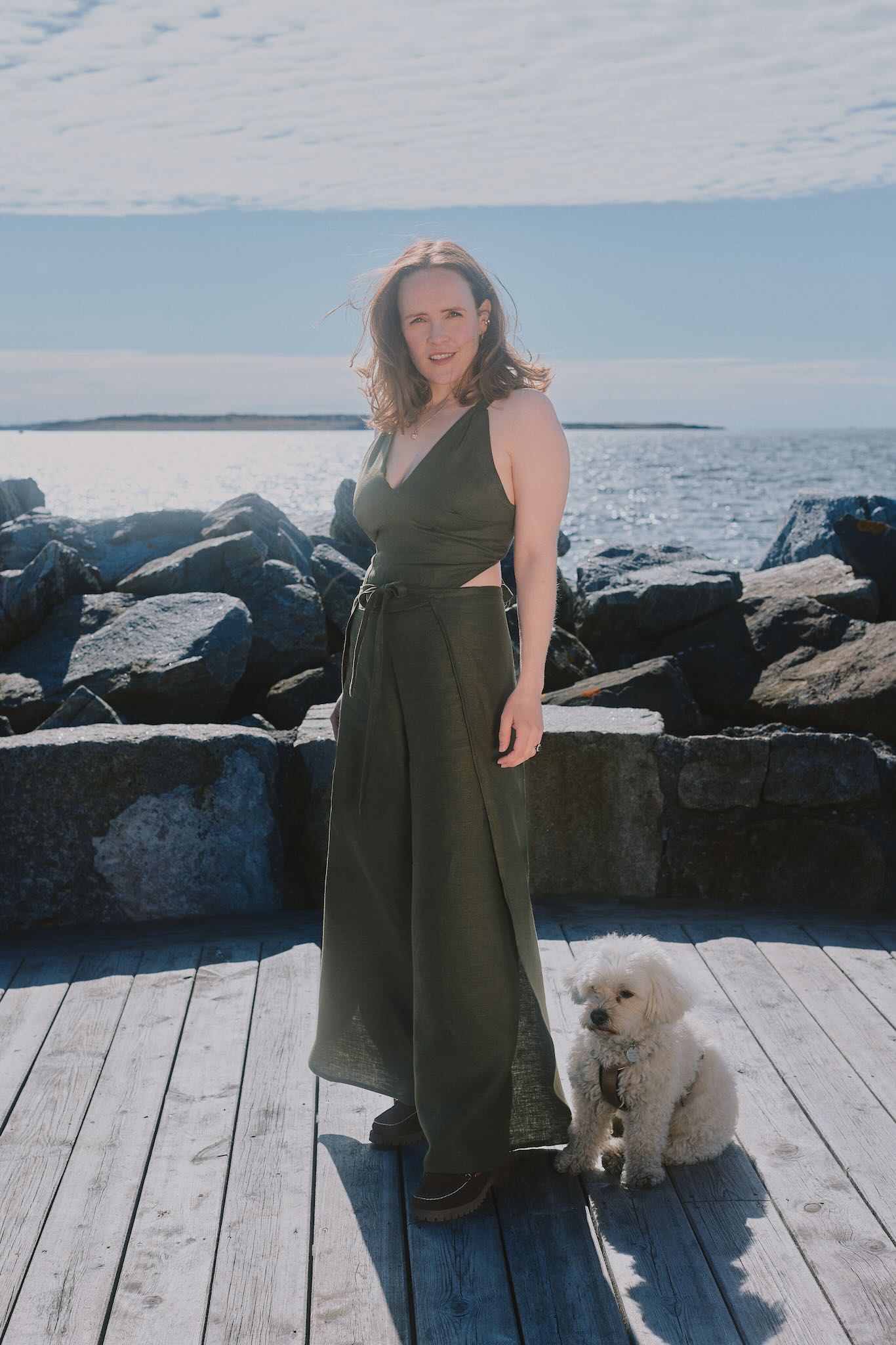 Linda - Jungelgrønn lin