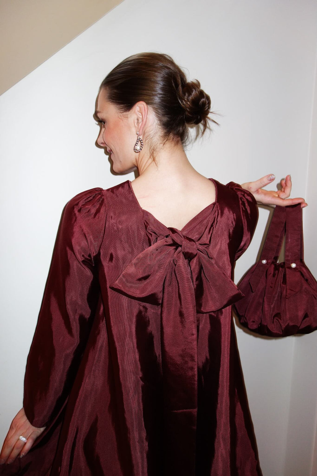 Victoria - Burgunder Viskose