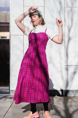 Lang dressing med stropper