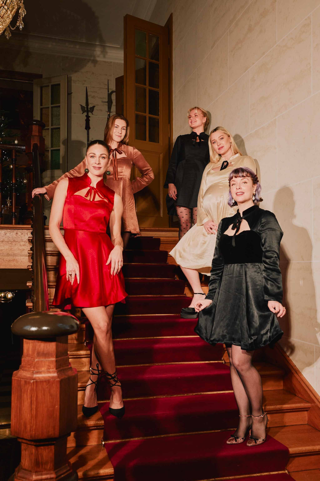 MARIAH mønster + Poplin Lys Blå