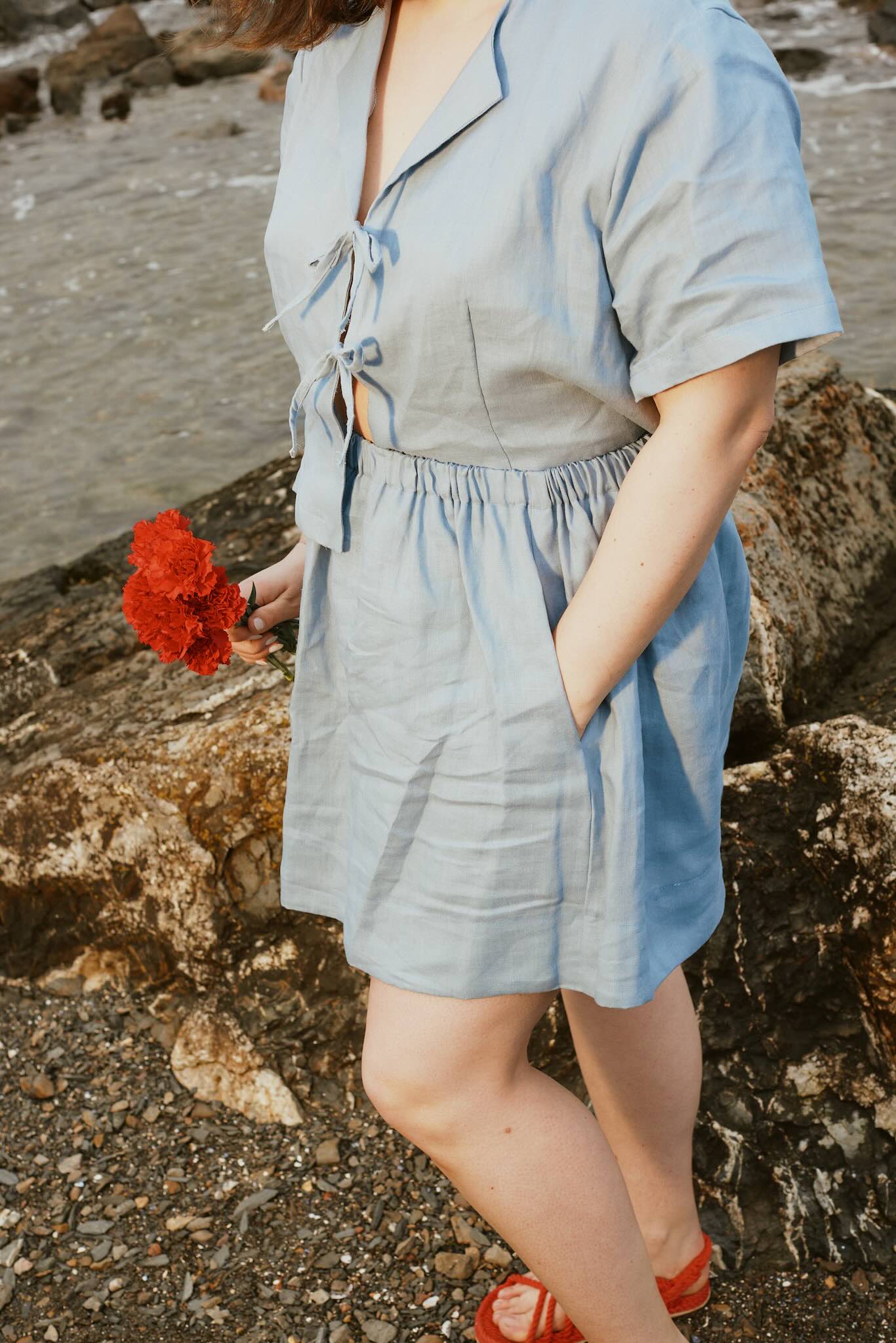 Isipisiskjørt - Fysisk mønster