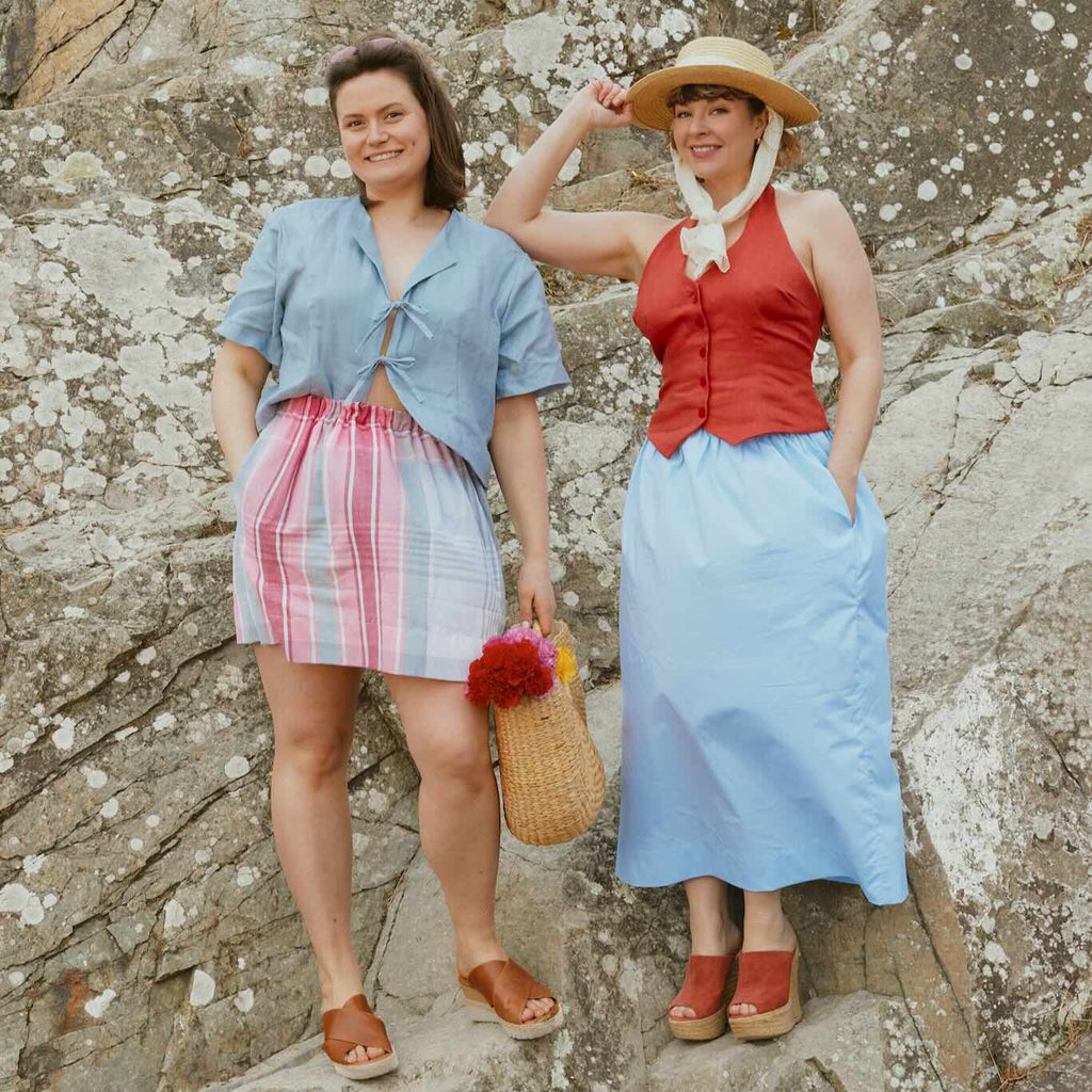 Isipisiskjørt - Fysisk mønster