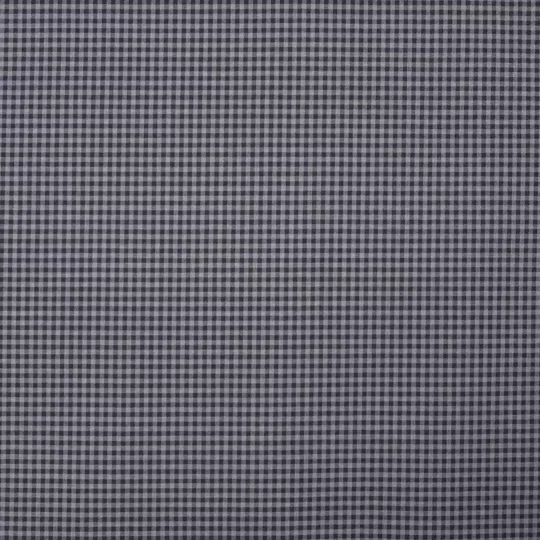 Splittable Gingham Wool hvit, turkis