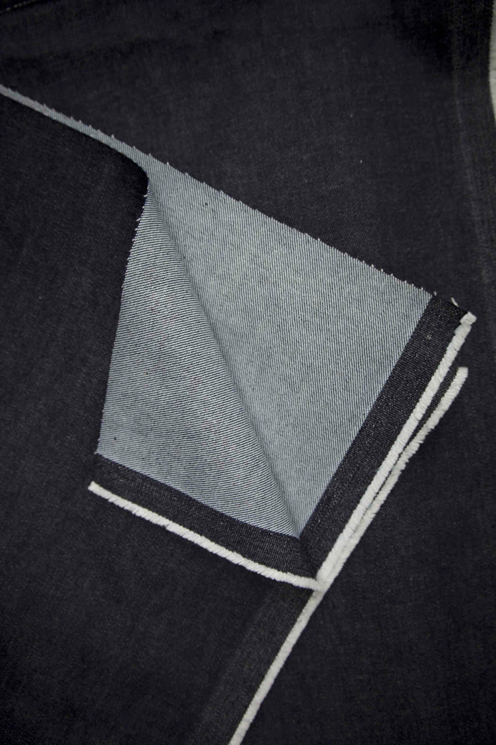 Lady + Livid denimstoff