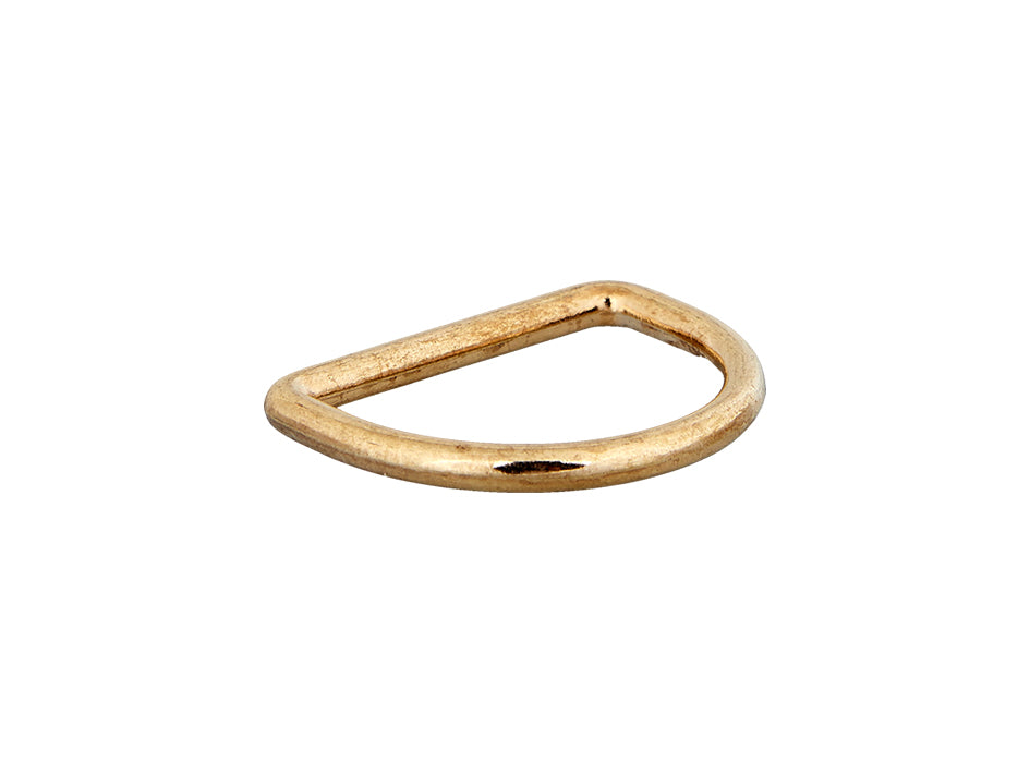 D-ring 40 mm Gull - 2 stk