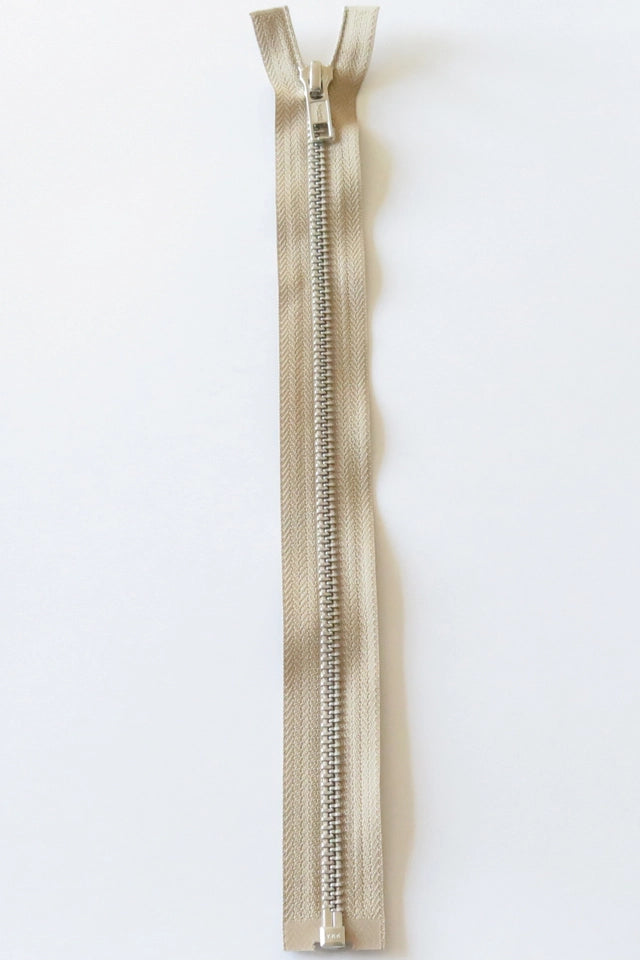 YKK Glidelåser Aluminium - delbar