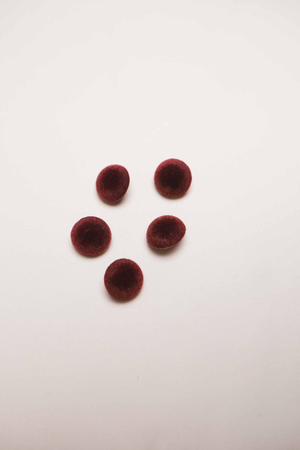 Velurknapper - 5-pack