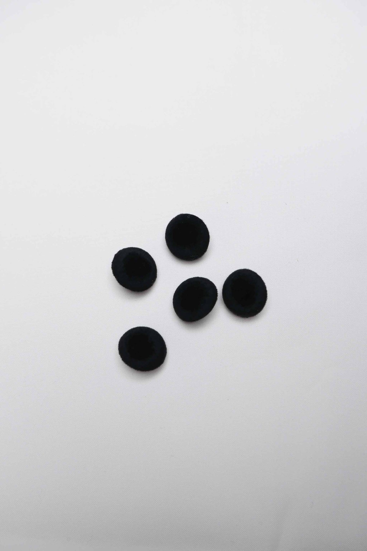 Velurknapper - 5-pack