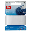 Prym elastisk strikk hvit - 1m 30mm