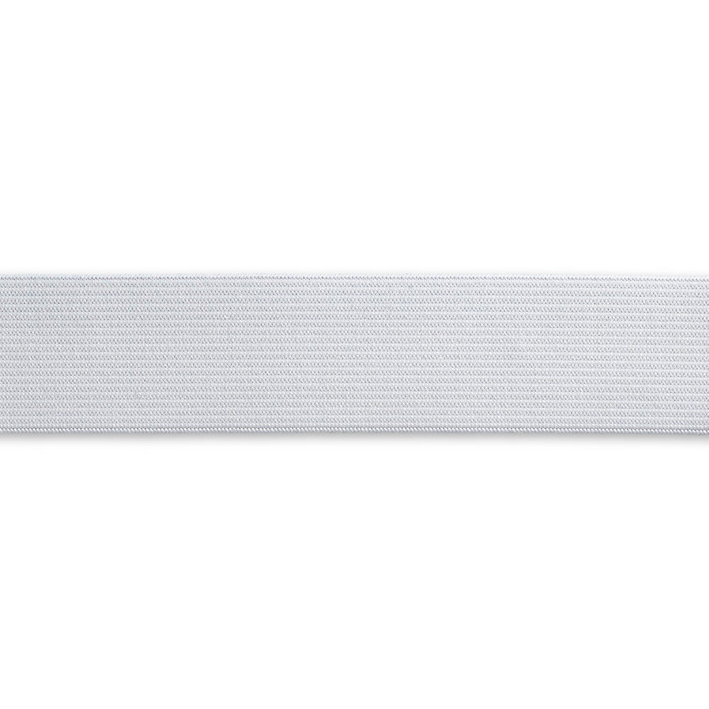 Prym elastisk strikk hvit - 1m 30mm