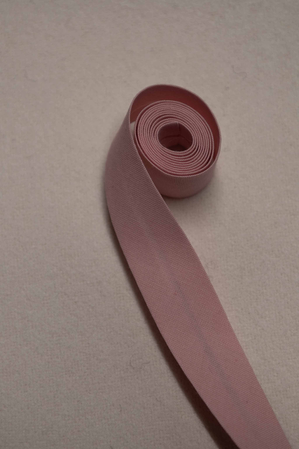 Skråbånd bomull 20 mm - Rosa