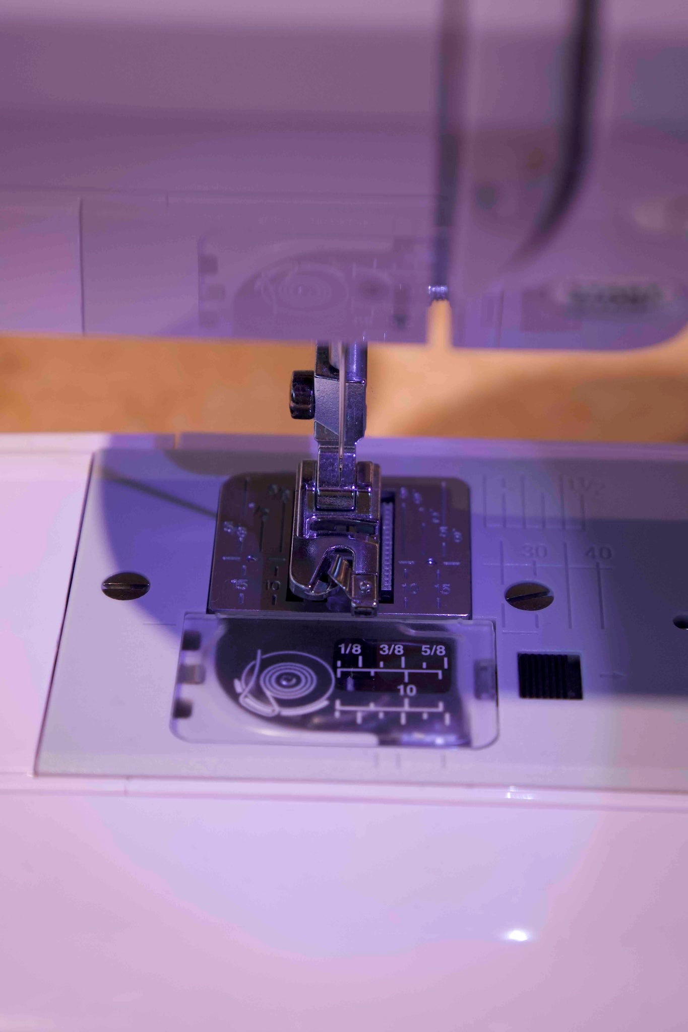 Faldefot 2 mm til symaskin