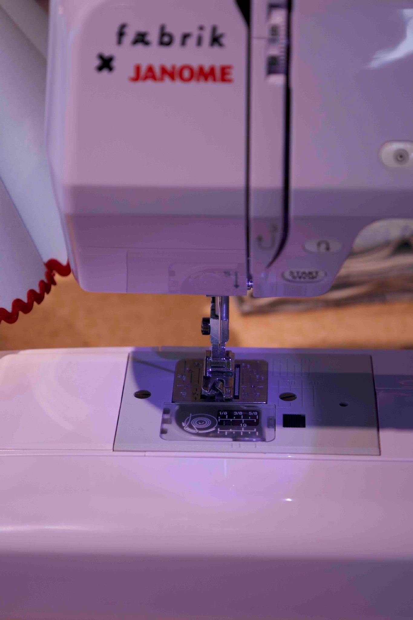 Faldefot 2 mm til symaskin