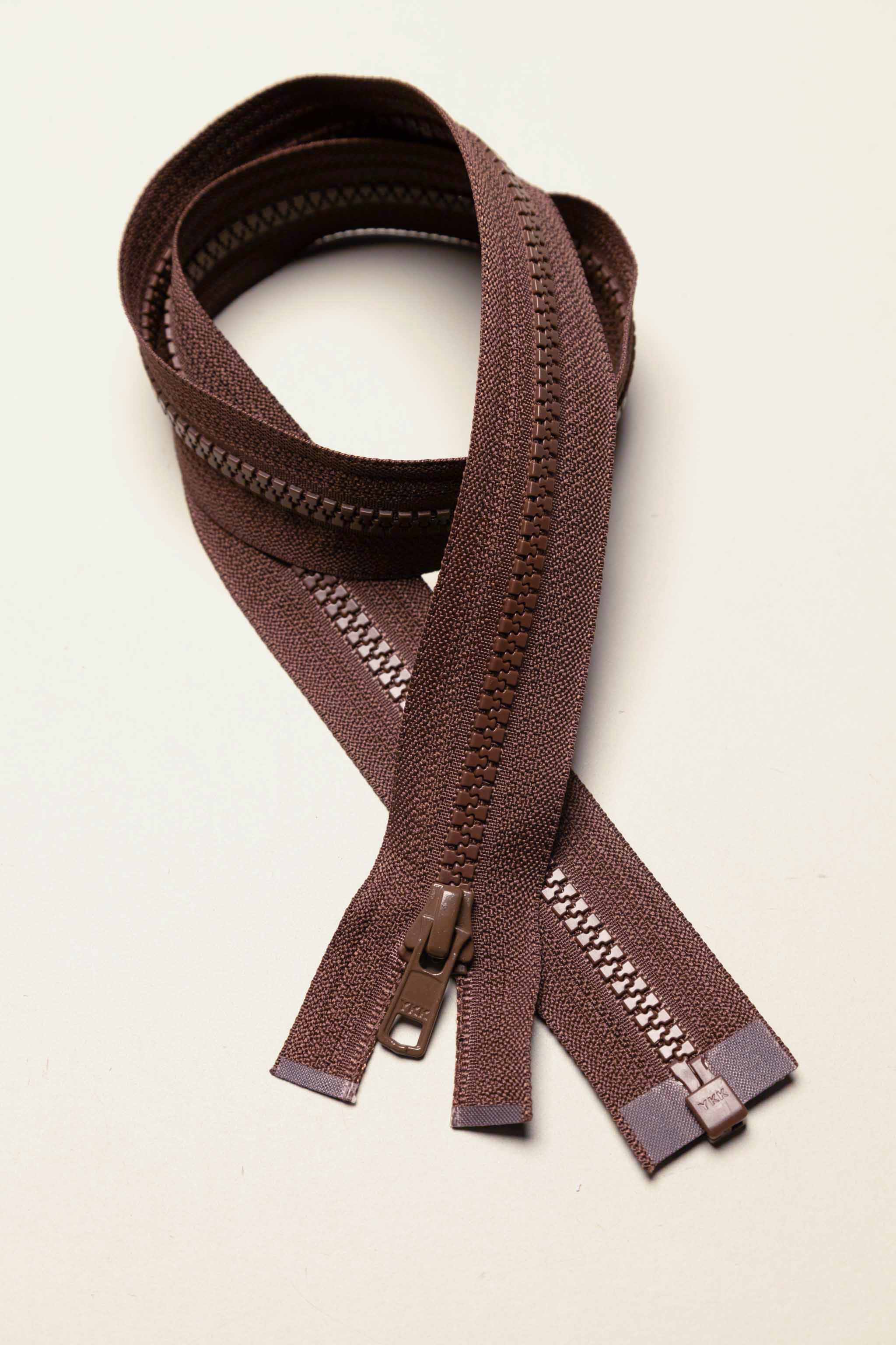 Bergans delbar glidelås 4385 brun
