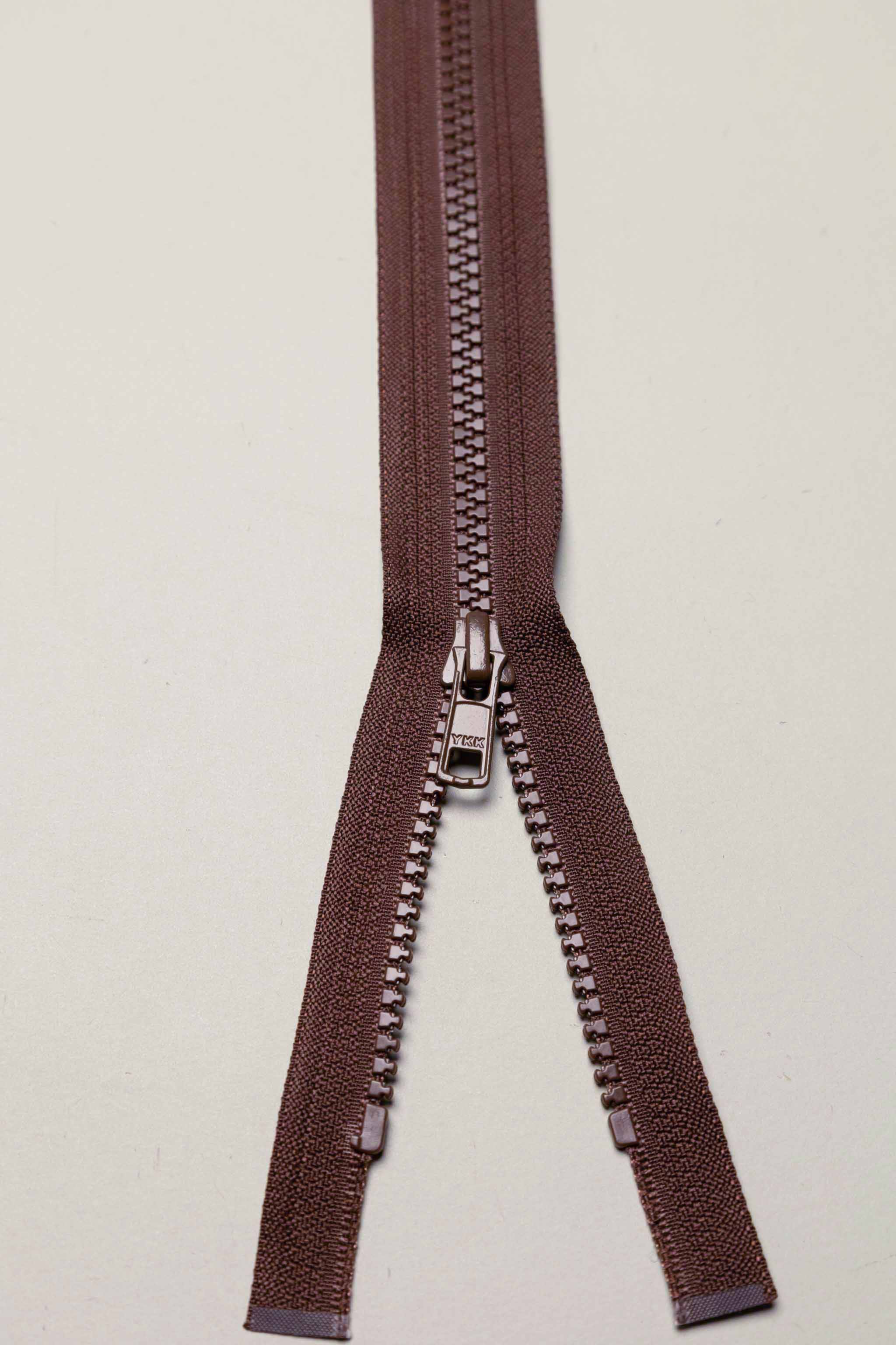 Bergans delbar glidelås 4385 brun