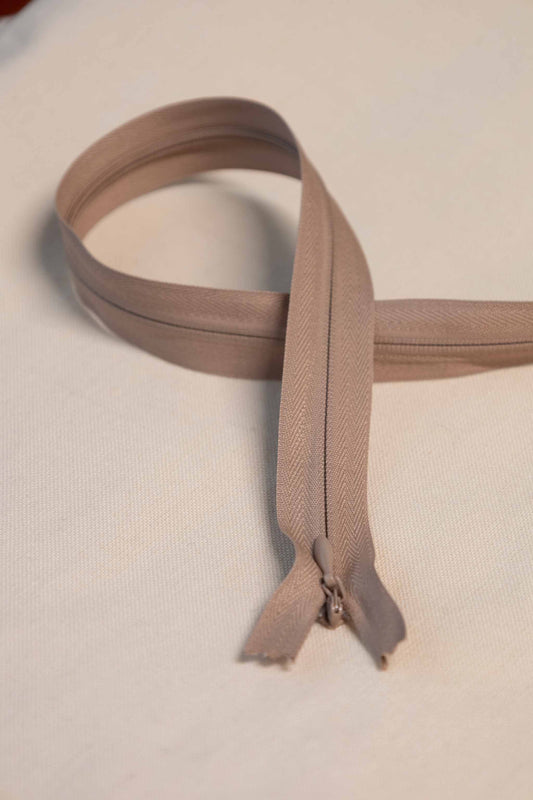 Glidelås skjult 40 cm - 886 Beige