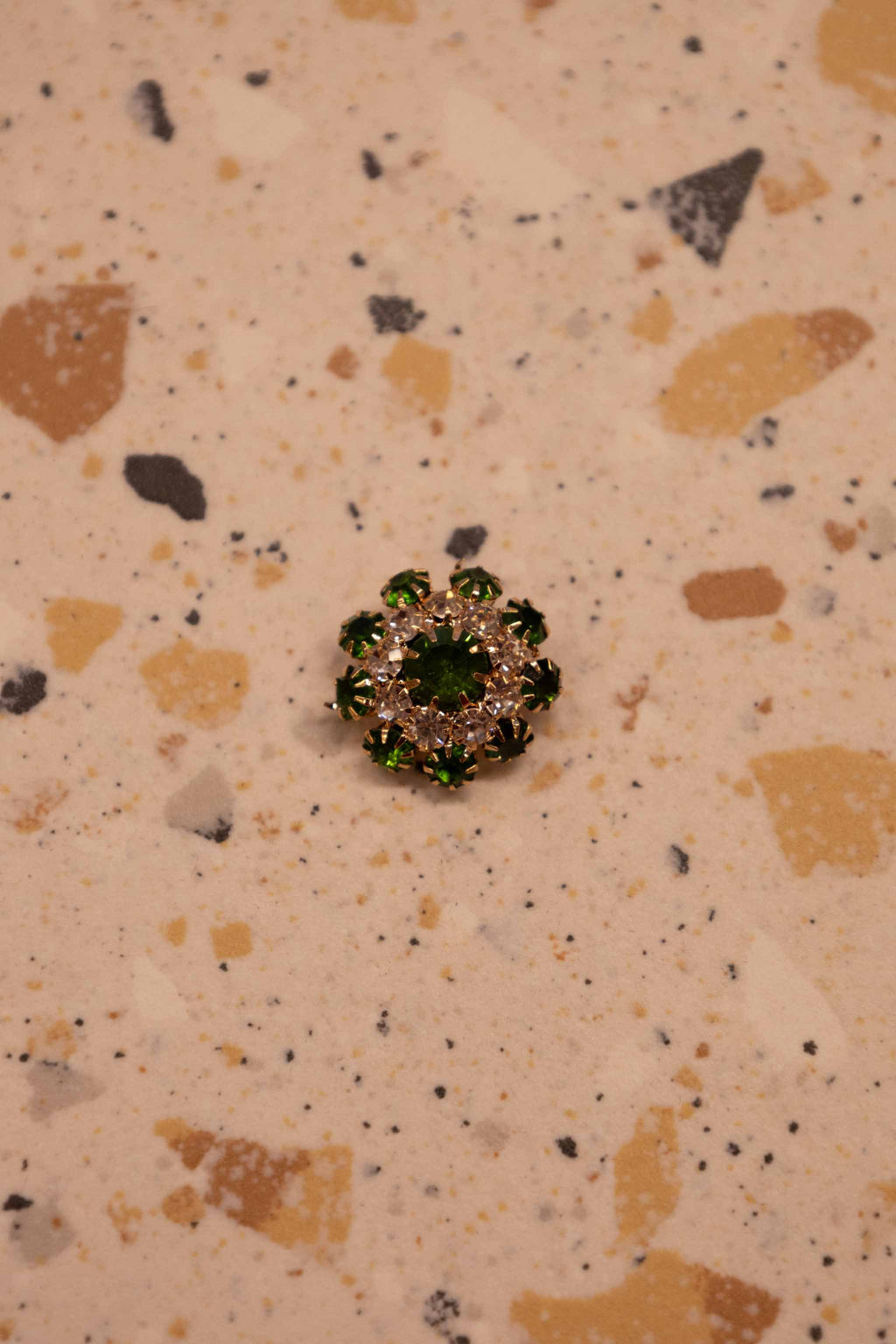 Gigi Button - Bright Green