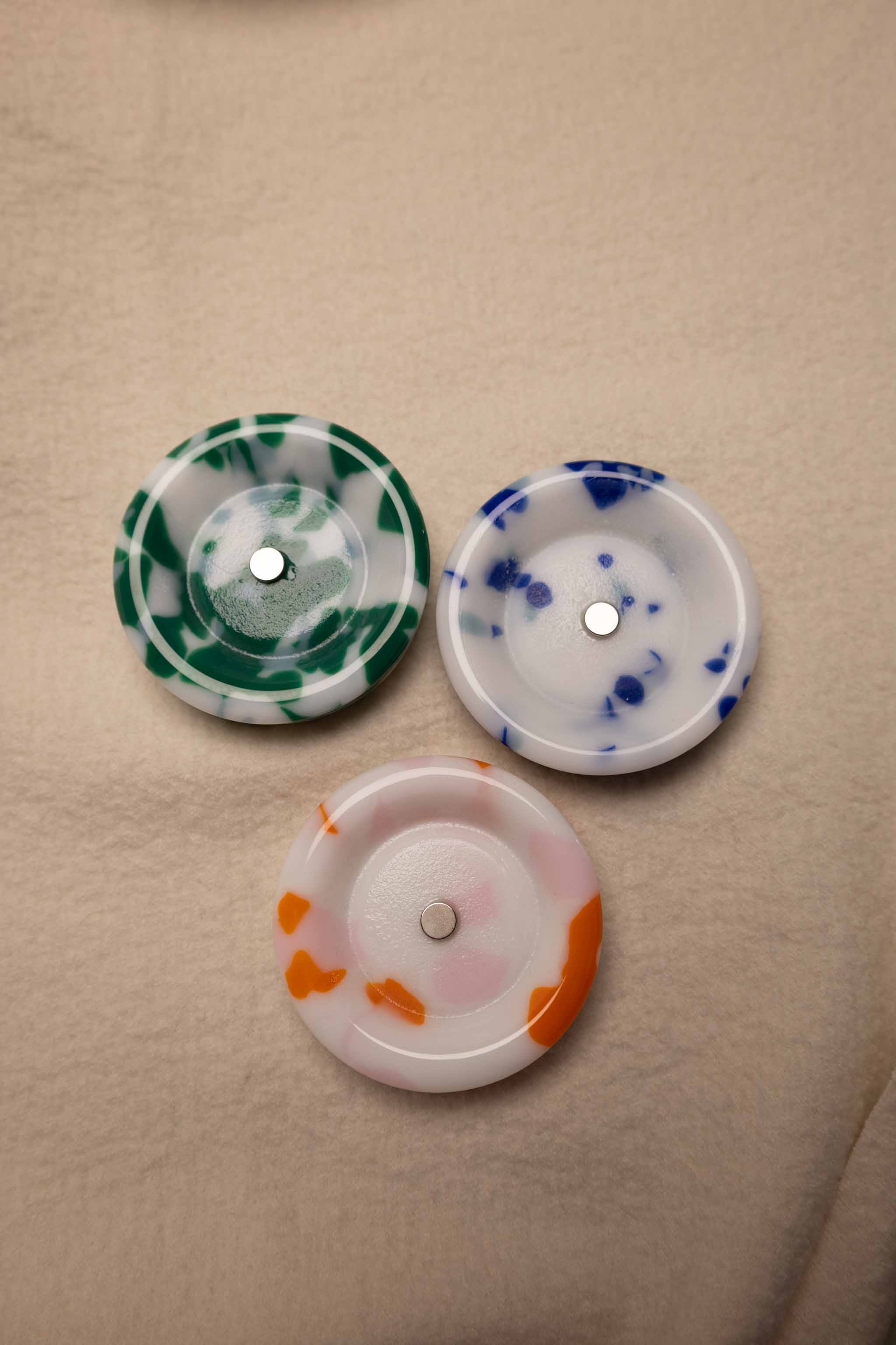 Fæbrik x Kirkens bymisjon - Blå Rund Mønstervekt