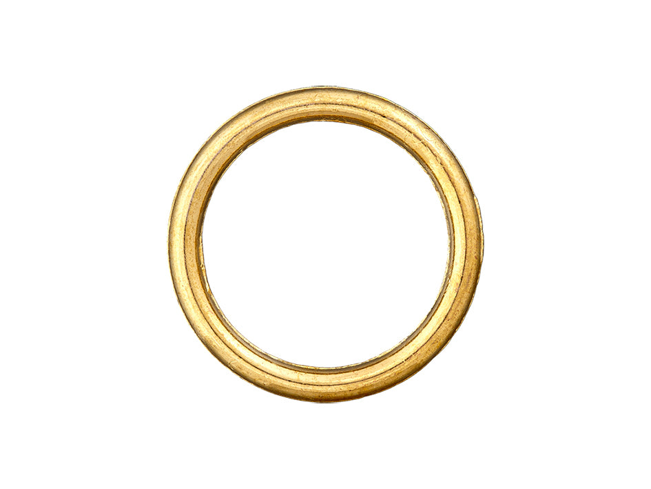Ring 40mm Gull - 2 stk