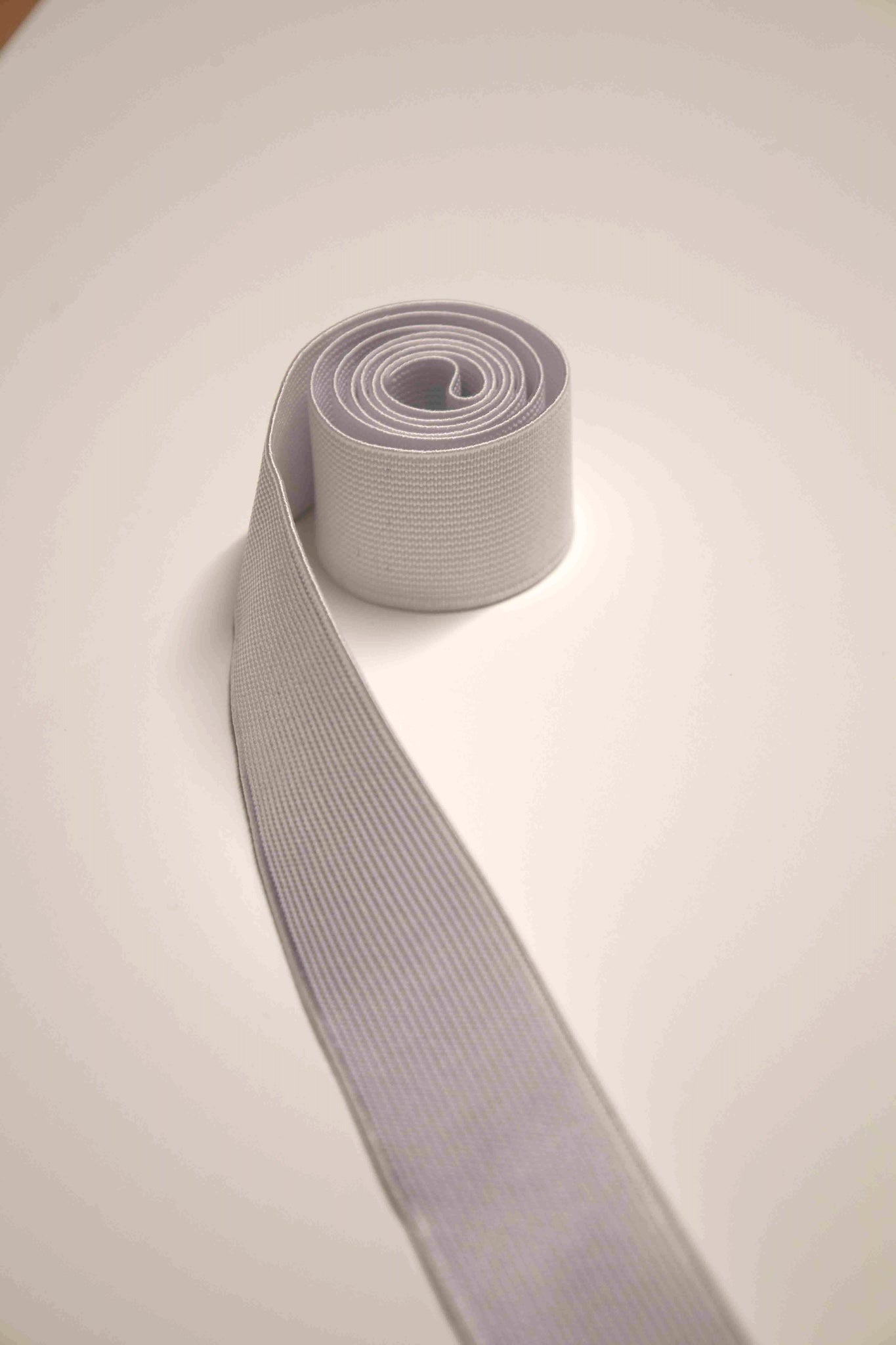 Strikk 30 mm hvit - 1 meter