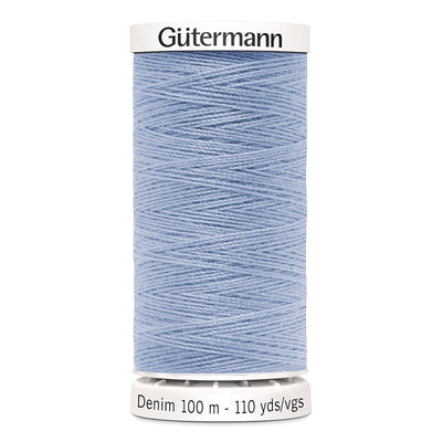 Gütermann Denim 6140, Lys blå
