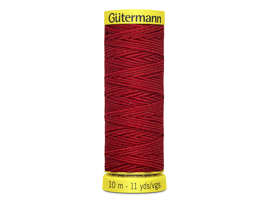 Gütermann Elastic Thread 10m - 2063 Rød