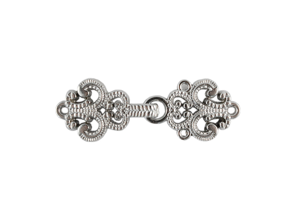 Tradisjonell hekte 45 mm - Sølv