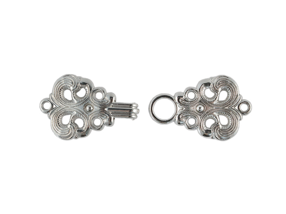 Tradisjonell hekte 60 mm - Sølv