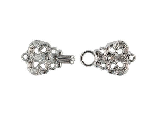 Tradisjonell hekte 60 mm - Sølv