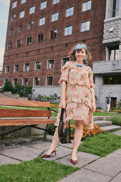 byTimo - Vintage Lili Viscose Chiffon