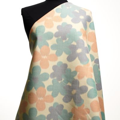 Solveig - Blomstrete bomull